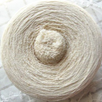 織襪子高彈力棉紗線單股大團手工編織襪子線織襪子氨綸線，精梳棉