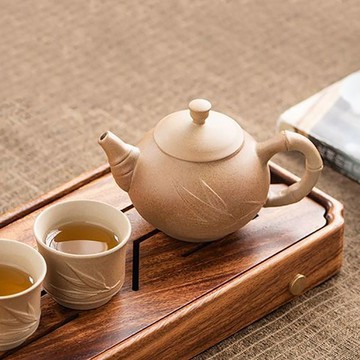 🔥在臺好物🔥粗陶茶壺水壺小陶壺茶具套裝家用陶瓷茶杯功夫茶具泡茶壺復古單壺