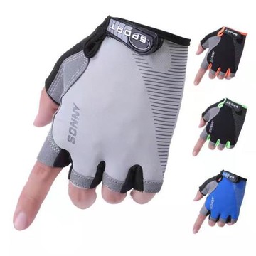 健身手套男女夏冰絲薄款單杠器械訓練山地車騎行防滑開車防曬釣魚