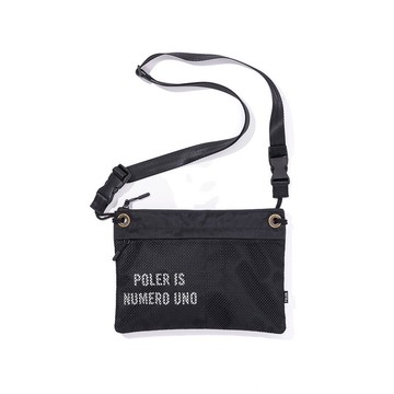 日本限定 POLER X-CLOTH SACOCHE 隨行包 / 黑