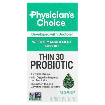 Physician's Choice, Thin 30 益生菌，150 億 CFU，30 粒膠囊