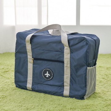 【ikloo】大容量行李拉桿收納袋 (登機箱固定收納袋折疊收納 防水 折疊旅行袋)