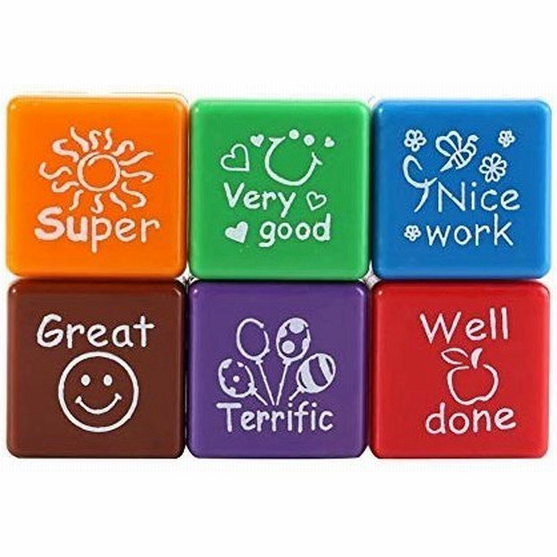 6個セット 評価スタンプ 教師用スタンプ 奨励印章 英語勉強 先生スタンプ 評価印セット かわいい 日記スタン 通販 Lineポイント最大get Lineショッピング