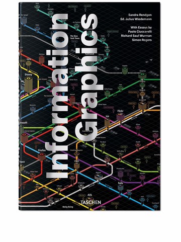 TASCHEN - Information Graphics book - unisex - Paper - One Size - Black