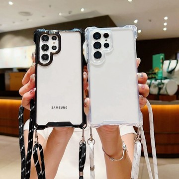 可拆卸掛繩 四角護盾防摔 適用 三星 S26Ultra FE 手機保護殼 S25 S23 A17 A76 A36 A16