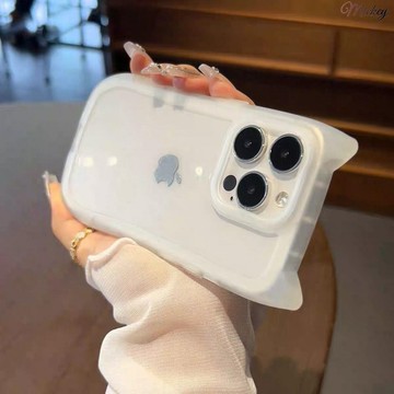 手機殼.保護手機.日韓可愛貓咪耳朵蘋果1716/13手機殼iPhone15promax透明14全包12少女11/x/xr