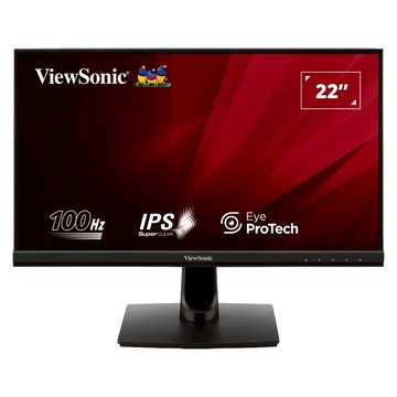 ViewSonic 優派 22型 FHD 100Hz 薄邊框螢幕 VA2214-H  1台