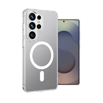 S26 系列殼 晶磁清透 三星 Galaxy S26 Ultra 抗發黃保護殼 磁吸防摔手機殼(透明)