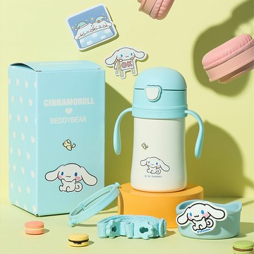 【BEDDY BEAR】 杯具熊  大耳狗不銹鋼保溫學飲杯 280ml