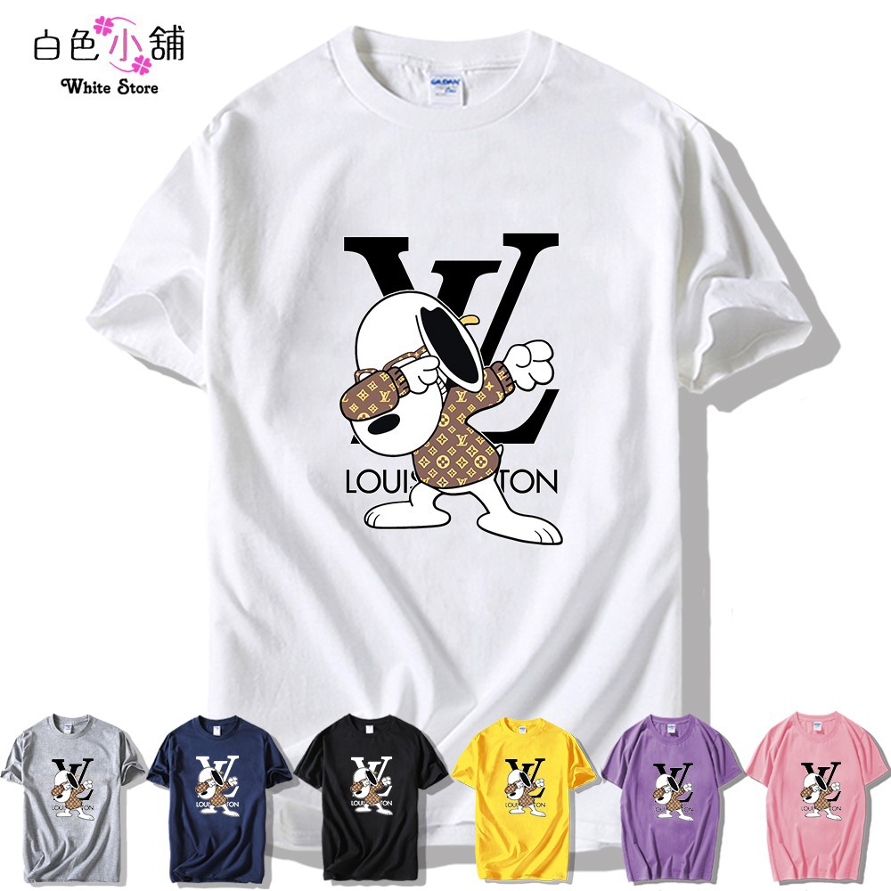 CAMISETA STRASS LOUIS VUITTON SNOOPY