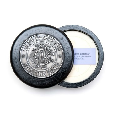 英國 Captain Fawcett 菸草琥珀 刮鬍皂&刮鬍碗（刮鬍膏 刮鬍泡 剃鬚皂 鬍皂碗鬍碗 刮鬍皂碗 刮鬍刷