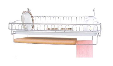 Homebox HB不銹鋼掛式碗盤砧板架