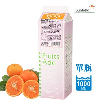 【三田飲料】溫州蜜柑綜合濃縮汁1000ml單瓶