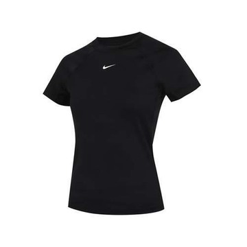 NIKE 女短袖T恤-DRI-FIT 休閒 慢跑 運動 上衣