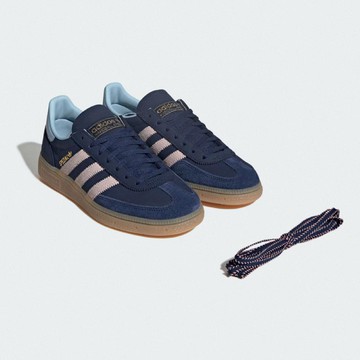 休閒鞋 Handball Spezial W 女鞋 藍 粉紅 膠底 德訓鞋 復古 愛迪達 JR0851