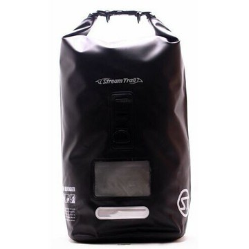 日本 《Stream Trail》Dry Cube 20L方塊圓筒包(瑪瑙黑)