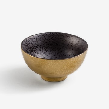 日式 手捻鈦金 11cm 陶瓷碗｜灰黑｜單品