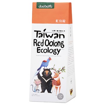 daebete 茶米茶 自然生態 紅烏龍茶包 獨立茶包 方便沖泡  45g  15包  1盒