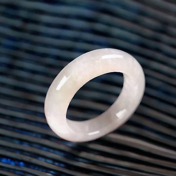 冰種翡翠戒指戒圈 | 國際16圍 | 天然緬甸玉翡翠A貨 | 送禮