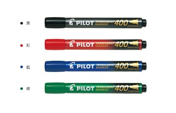 【文具通】PILOT パイロット 百樂 SCA-400 400型 麥克筆 平頭 1.00mm 酒精性 A1050523【APP滿額下單4%點數(單一帳號最高1000點)】7/31止