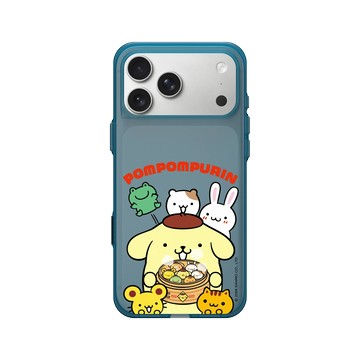 iPhone 17 Pro Max Clear (相機按鈕) 夜幕藍 - 三麗鷗-布丁狗30週年 PomPomPurin (30th Anniversary) - 上菜嚕