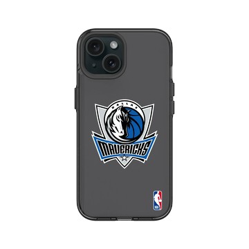 iPhone 15 Clear 酷墨灰 - NBA - Logo-達拉斯獨行俠 Dallas Mavericks