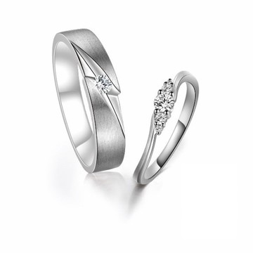 10分鑽石 結婚對戒- 絢爛奪愛