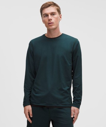 Soft Jersey Long-Sleeve Shirt Size Large