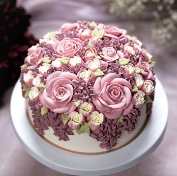 【獨家禮物】6吋春意盎然/玫瑰花蛋糕/生日蛋糕/花蛋糕/5天後發