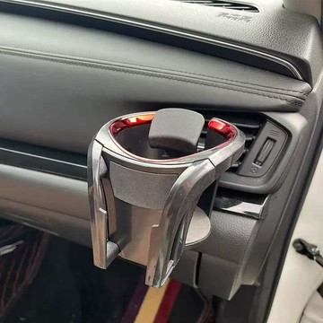 ✨新款特惠✨新款多功能水杯架車載支架飲料架汽車出風口手機支架菸灰缸固定架