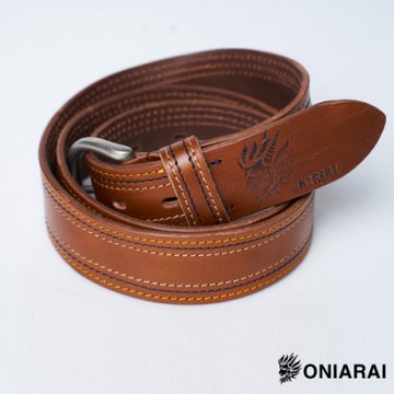 鬼洗 BLUE WAY – 基本雙車縫皮帶