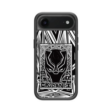 iPhone Air Mod NX -邊框背蓋組合 (相機按鈕) 黑 - 迪士尼-漫威 Marvel - 黑豹