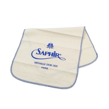 糊塗鞋匠 優質鞋材 P125 法國SAPHIR金質棉質擦拭布 1條