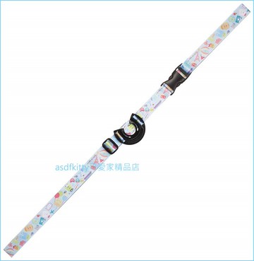 asdfkitty可愛家☆角落精靈/角落生物藍色寶特瓶專用水壺背帶/提帶/扣帶-日本正版商品