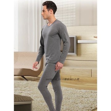 大碼男士保暖內衣套裝加絨貼身雙層加厚秋衣秋褲160小號睡衣S碼ML