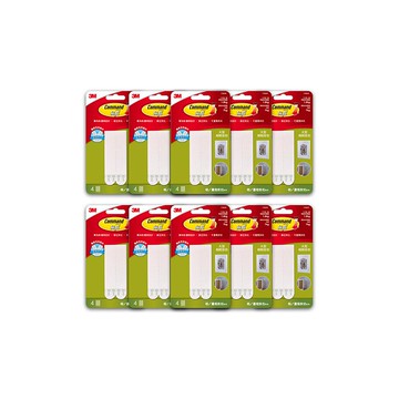 【有框畫】3M畫扣-大型白色/黑色 (10卡入)
