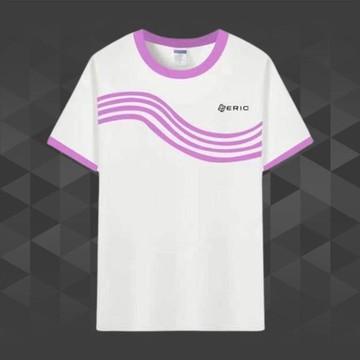 運動休閒T恤（紫）（男女皆可穿）