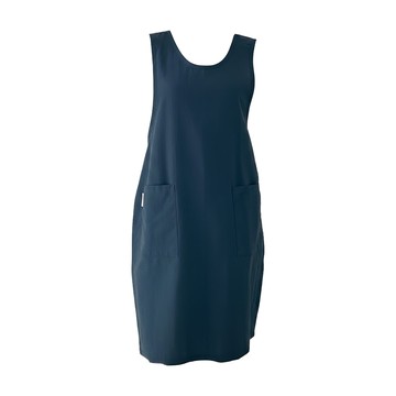 Hansday 韓國製防水長版開衩圍裙 - 海軍藍  1件