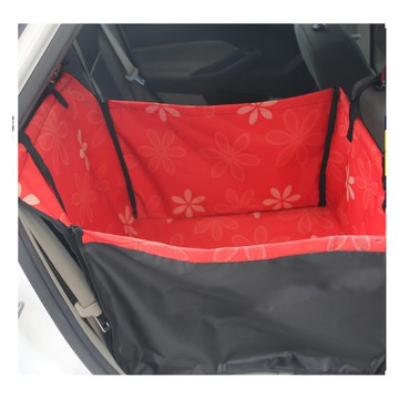 寵物後座單座坐墊 大紅花朵 重量680g 尼龍材質  58 x 53 x 36cm  1個