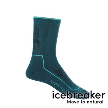 【icebreaker】Cool-Lite 女半筒薄毛圈健行襪『海藻綠』104662 戶外 登山 露營 旅行 健行 休閒 襪子 健行襪