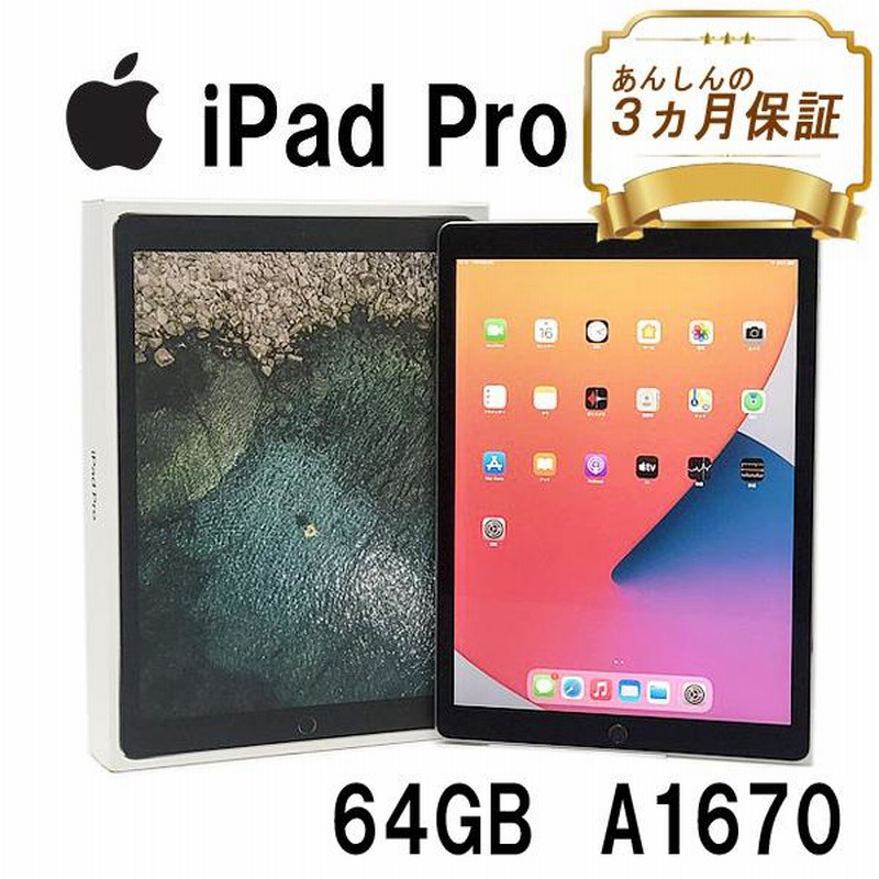 iPad Pro Wi-Fiモデル 64GB A1670 MQDA2J/A 12.9 インチ