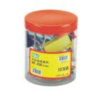 徠福 NO.408 彩色兩用票夾10支裝-51mm / 筒【APP滿額下單4%點數(單一帳號最高1500點)】5/31止