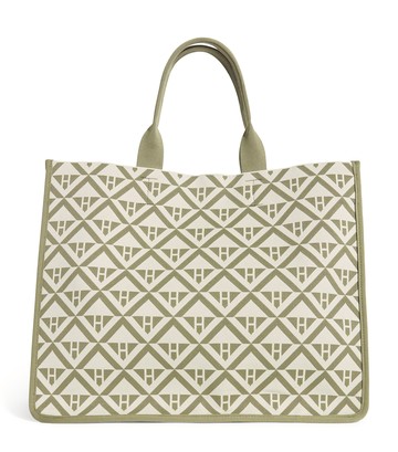 Harrods Large Geometric Tote Bag