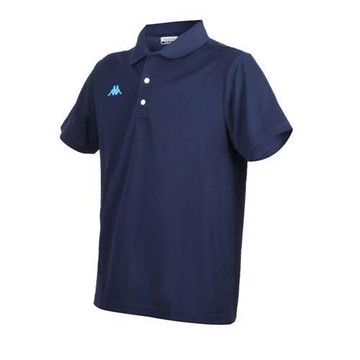 KAPPA 男女短袖POLO衫-台灣製 慢跑 高爾夫 網球 吸濕排汗 上衣