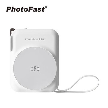 PhotoFastSSB AllDay防爆充 固態行動電源10000mAh-白色
