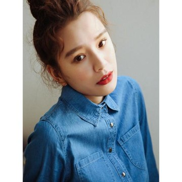 修身純棉牛仔襯衫女2025年新款秋冬季正肩加絨襯衣內搭疊穿打底衫