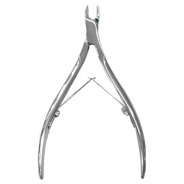 SUNDEN 高光雙簧專業甘皮鉗 口徑3MM 規格: 6.7x11CM 不鏽鋼材質  SD1824-3  1個