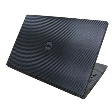 【Ezstick】DELL Inspiron 15 3567 P63F 黑色卡夢紋機身貼 (上蓋貼+鍵盤週圍貼)