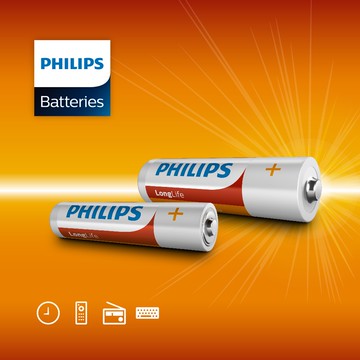 【台灣出貨】【現貨快發】PHILIPS 飛利浦 碳鋅電池   2號 3號 4號  鈕扣電池 飛利浦 碳鋅電池 電池