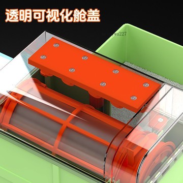 【五金 熱銷】魚缸免換水自動反沖洗過濾器净水周轉箱不鏽鋼網水循環轉鼓微濾機 優選